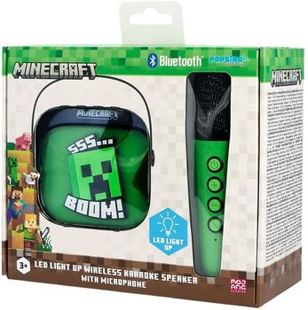 Караоке система OTL Technologies Minecraft PopSing LED Set Караоке система - 11
