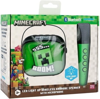 Караоке система OTL Technologies Minecraft PopSing LED Set Караоке система - 12