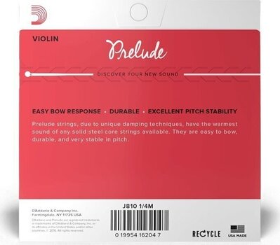 Hegedű húr D'Addario J811 1/4M Hegedű húr - 2