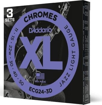 Strenge til elektrisk guitar D'Addario ECG24-3D Strenge til elektrisk guitar - 3