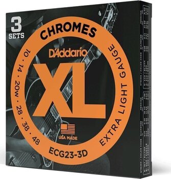 Strenge til elektrisk guitar D'Addario ECG23-3D Strenge til elektrisk guitar - 3