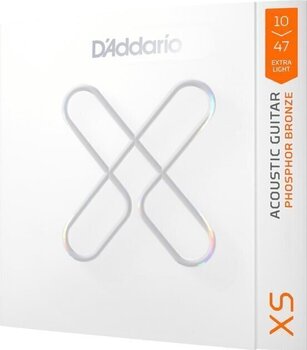 Snaren voor akoestische gitaar D'Addario XSAPB1047-3P Snaren voor akoestische gitaar - 3