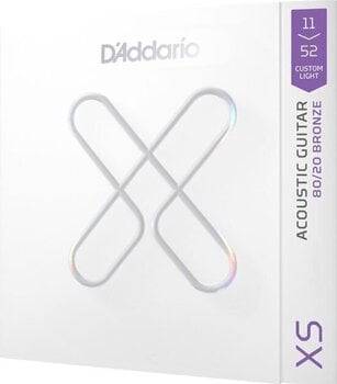 Gitarrsträngar D'Addario XSABR1152-3P Gitarrsträngar - 3