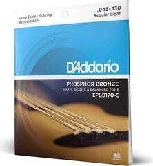 Žice za akustičnu bas gitaru D'Addario EPBB170-5 Žice za akustičnu bas gitaru - 2