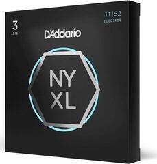 Струни для електрогітари D'Addario NYXL1152-3P Струни для електрогітари - 2