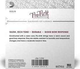 Violin Strings D'Addario J56 1/2M Violin Strings - 1