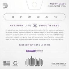 Sähkökitaran kielet D'Addario XSE1149-3P Sähkökitaran kielet - 1