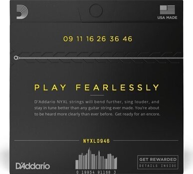 E-gitarstrenger D'Addario NYXL0946-3P E-gitarstrenger - 2