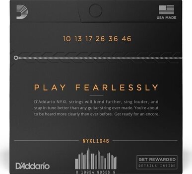 Strenge til E-guitar D'Addario NYXLS1046 Strenge til E-guitar - 2