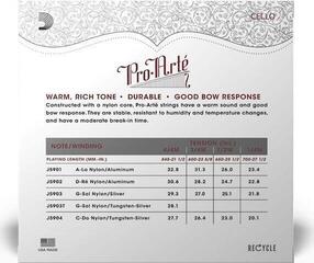 Cello Strings D'Addario J5901 4/4M Cello Strings - 1
