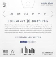 Guitar strings D'Addario XSAPB12554 Guitar strings - 1