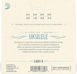 Strings for tenor ukulele D'Addario EJ88T-8 Strings for tenor ukulele - 1