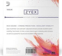 Fiolinstrenger D'Addario DZ313A 4/4M Fiolinstrenger - 1