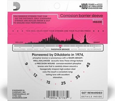 Saiten für Akustikgitarre D'Addario EJ23 Saiten für Akustikgitarre - 2