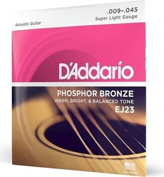 Saiten für Akustikgitarre D'Addario EJ23 Saiten für Akustikgitarre - 3