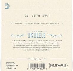 Strings for tenor ukulele D'Addario EJ65TLG Strings for tenor ukulele - 1