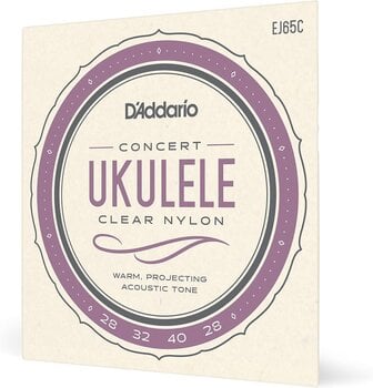 Žice za koncert ukulele D'Addario EJ65C Žice za koncert ukulele - 3