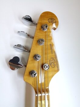 Električna bas gitara SX SJBLTD4 Vintage Natural Električna bas gitara (Skoro novo) - 4