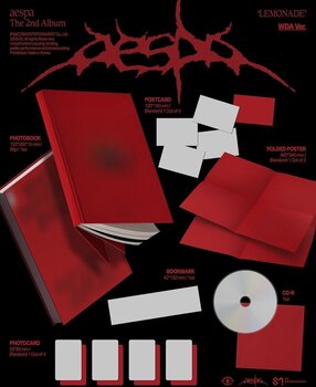 CD musique Aespa - LEMONADE - The 2nd Album: WDA Version (CD) - 2