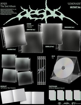 Musikk-CD Aespa - LEMONADE - The 2nd Album: MUTANT Version (CD) - 2