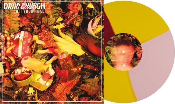 Vinyl Record Drug Church - Hit Your Head (Indie Exclusive) (Pink/Yellow/Red Coloured) (LP) - 2