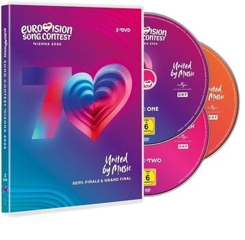 Muziek CD Various Artists - Eurovision Song Contest Vienna 2026 (3 DVD) - 2
