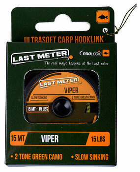 Fishing Line Prologic Viper Ultrasoft 2 Tone Green Camo 11,34 kg 15 m - 3