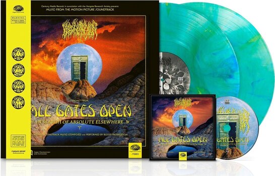 LP deska Blood Incantation - All Gates Open - O.S.T. (Indie Exclusive) (Limited Edition) (Algae Blue Coloured) (2 LP + Blu-ray) - 2