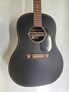 Guitarra electroacústica Gretsch Deltoluxe Dreadnought Black Top Guitarra electroacústica (Seminuevo) - 2