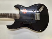Fender Squier Sonic Stratocaster HT H LRL Black Električna gitara
