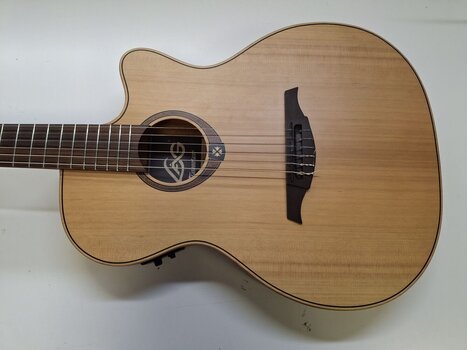 Klasická gitara s elektronikou LAG TN170ASCE 4/4 Natural Satin Klasická gitara s elektronikou (Poškodené) - 2