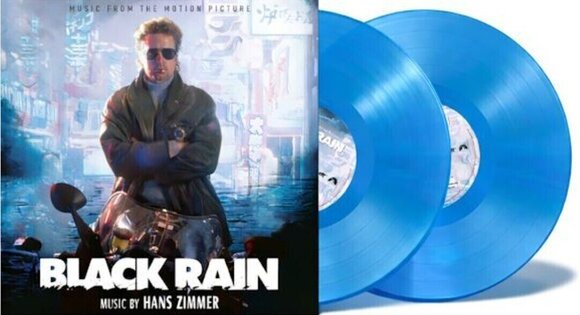 Disque vinyle Hans Zimmer - Black Rain (Neon Blue Coloured) (2 LP) - 2