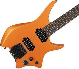 Hodeløs gitar HILS Guitars HN3 NEXT Metallic Coral Orange - 3