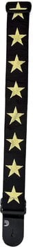 Gitaarriem D'Addario 20T05 Woven Gold Star Gitaarriem - 3