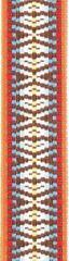 Textil gitár heveder D'Addario 50G08 Woven Sunrise Hootenanny Textil gitár heveder - 1