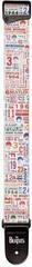 Tekstilni kaiš za gitaru D'Addario 50BTL14 Beatles 1964 US Tour Ticket Stubs 1964 Color Tekstilni kaiš za gitaru - 2