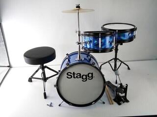 Kinder Schlagzeug Stagg TIM JR 3/12B BL Blue Kinder Schlagzeug (Neuwertig) - 4