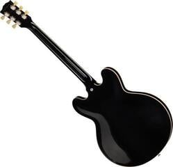 Halvakustisk guitar Gibson ES-335 50s Ebony Halvakustisk guitar - 1