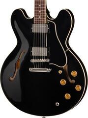 Halvakustisk guitar Gibson ES-335 50s Ebony Halvakustisk guitar - 2