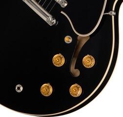 Halvakustisk guitar Gibson ES-335 50s Ebony Halvakustisk guitar - 4
