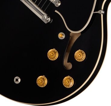 Guitare semi-acoustique Gibson ES-335 50s Ebony Guitare semi-acoustique - 5