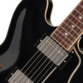 Guitare semi-acoustique Gibson ES-335 50s Ebony Guitare semi-acoustique - 6