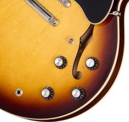 Halvakustisk guitar Gibson ES-335 60s Vintage Burst Halvakustisk guitar - 4