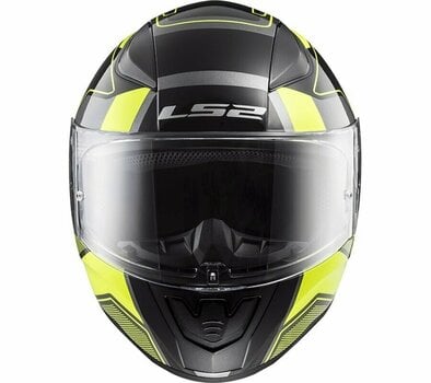 Helmet LS2 FF353 Rapid Carrera Carrera Black H-V Yellow L Helmet - 3