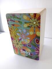 Cajon din lemn Sela SE 179 Art Series Flower Power Cajon din lemn (Defect) - 1