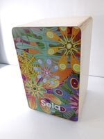 Sela SE 179 Art Series Flower Power Cajon din lemn