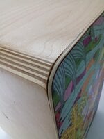 Sela SE 179 Art Series Flower Power Cajon din lemn