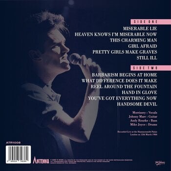 Vinyl Record The Smiths - Reel Around The Palais (Indie Exclusive) (Limited Edition) (Pink Coloured) (LP) - 3