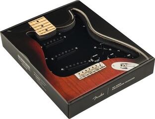 Pickguard Fender Pre-Wired Strat SSS Pure Vintage '59 Black Pickguard - 2