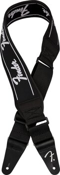 Sangle pour guitare Fender Swell Neoprene Running Logo Black Sangle pour guitare - 2